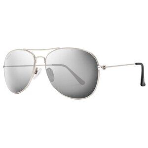 Brand New Abaco Avery Polarized Sunglasses - Silver